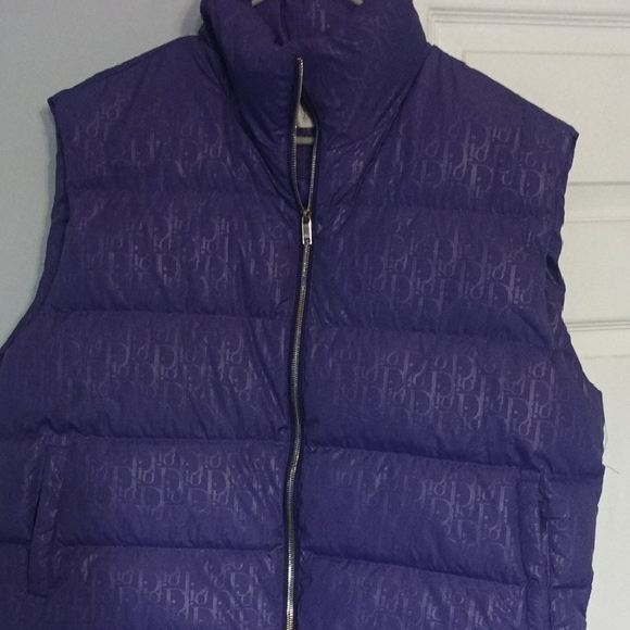 Dior Deep Purple Quilted Vest
